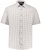 JP1880 Modern Fit Check Print Short Sleeve Shirt Grey - Chemises - Chemises Grandes Tailles Hommes