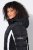 Ulla Popken 725348 Veste de ski matelassée Noir - Vêtements de ski - 