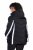 Ulla Popken 725348 Veste de ski matelassée Noir - Vêtements de ski - 