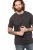 JP1880 726695 T-shirt Henley Gris foncé - T-shirts - T-shirts Homme Grande Taille