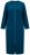 Ulla Popken 749967 Peignoir en éponge à fermeture éclair Pétrole - Robes de chambre & peignoirs - 