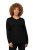 Ulla Popken 751623 Haut de ski à séchage rapide Noir - Vêtements de ski - 