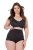 Ulla Popken 781632 Culotte gainante taille haute Marron - Lingerie gainante - 