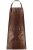 JP1880 791901 Tablier en cuir Marron châtaigne - Tabliers - 