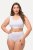 Ulla Popken 795269 Culottes taille haute lot de 3 Blanc - Culottes - 