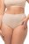 Ulla Popken 795269 Culottes taille haute lot de 3 Blanc cassé - Culottes - 