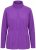 Ulla Popken 796970 Veste polaire légère Violet foncé - Vêtements en laine polaire - 