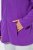 Ulla Popken 796970 Veste polaire légère Violet foncé - Vêtements en laine polaire - 