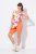Ulla Popken 799278 Collant 80 den Orange - Collants & chaussettes - 