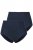 Ulla Popken 800279 Culottes à rayures lot de 2 Bleu marine - Culottes - 