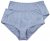 Ulla Popken 800279 Culottes à rayures lot de 2 Bleu clair - Culottes - 