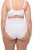 Ulla Popken 800498 Culotte gainante taille haute Blanc - Lingerie gainante - 