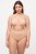Ulla Popken 800498 Culotte gainante taille haute Champagne - Lingerie gainante - 