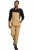 JP1880 802501 Salopette à bretelles élastiques Camel - Jeans et pantalons - Jeans et Pantalons grande taille 