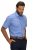 JP1880 804891 Chemise à manches courtes Bleu clair TALL - TALL chemises - Chemises TALL grande longueur