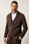 JP1880 New York Flexnamic Blazer en jersey Marron foncé - Costumes - Costumes grandes tailles 
