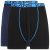 Kam Jeans Boxershorts Black and Navy 2-Pack - Sous-vêtements & bain - Sous-vêtements Grande Taille