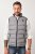 JP1880 Quilted Vest Outdoor Stand-up Collar Grey - Vestes - Vestes Homme Grandes Tailles