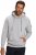 JAY-PI Hoodie with Soft Brushed Interior Grey - Sweatshirts & hoodies - Sweatshirts/Hoodies grande taille homme