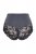 Ulla Popken 809385 Culotte gainante en dentelle Anthracite - Lingerie gainante - 