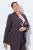 Ulla Popken 811944 Blazer classique Brun acajou - Blazers - Blazers grande taille pour femme