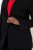 Ulla Popken 811944 Blazer classique Noir - Blazers - Blazers grande taille pour femme