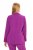 Ulla Popken 811944 Blazer classique Prune - Blazers - Blazers grande taille pour femme