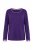 Ulla Popken 812441 Pyjama à manches longues en dentelle Bleu roi - Pyjamas/vêtements de détente - 