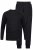 JP1880 Two-piece Pyjamas Long Sleeve and Long Trousers Black - Sous-vêtements & bain - Sous-vêtements Grande Taille