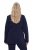 Ulla Popken 812754 Blazer en jersey punto di Roma Bleu marine - Blazers - Blazers grande taille pour femme