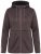 Ulla Popken 812880 Veste en maille polaire avec polaire teddy Taupe - Vêtements en laine polaire - 