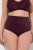 Ulla Popken 813137 Culotte gainante taille haute Bordeaux - Lingerie gainante - 