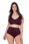 Ulla Popken 813137 Culotte gainante taille haute Bordeaux - Lingerie gainante - 