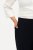 Ulla Popken 813306 Pantalon de tailleur large à taille élastique Bleu marine - Pantalons en tissu - Pantalons fluides femme grande taille