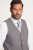 JP1880 Keos Flexnamic Gilet de costume Gris acier - Costumes - Costumes grandes tailles 