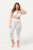Ulla Popken 815580 Legging collant 3/4 avec protection des cuisses 80 den Blanc - Collants & chaussettes - 