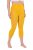 Ulla Popken 815580 Legging collant 3/4 avec protection des cuisses 80 den Jaune moutarde - Collants & chaussettes - 