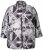 Ulla Popken 816673 Blazer oversize en jacquard manches 3/4 Noir - Blazers - Blazers grande taille pour femme