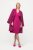 Ulla Popken 816744 Manteau croisé effet laine Rose - Manteaux - Manteaux femme grande taille