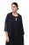 Ulla Popken 817211 Veste Bleu marine - Vestes - Vestes femme grande taille