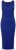Ulla Popken 817591 Robe en maille à col V Bleu - Robes en maille - 
