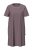 Ulla Popken 819289 Chemise de nuit à manches courtes lot de 2 Marron - Chemises de nuit - 