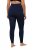 Ulla Popken 819652 Legging collant thermique Bleu marine - Collants & chaussettes - 