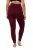 Ulla Popken 819652 Legging collant thermique Bordeaux - Collants & chaussettes - 