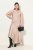 Ulla Popken 820341 Robe en satin sans manches Taupe - Robes de soirée - Robes de soirée grande taille