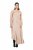 Ulla Popken 820341 Robe en satin sans manches Taupe - Robes de soirée - Robes de soirée grande taille
