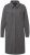 Ulla Popken 820516 Manteau en laine Gris chiné - Manteaux - Manteaux femme grande taille