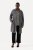 Ulla Popken 820516 Manteau en laine Gris chiné - Manteaux - Manteaux femme grande taille