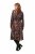 Ulla Popken 820662 Robe imprimée Noir - Robes de soirée - Robes de soirée grande taille
