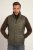 JP1880 Quilted Gilet Vintage Leather Green - Vestes - Vestes Homme Grandes Tailles